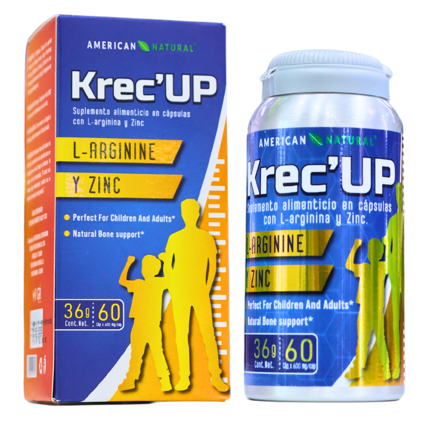 🌱 ¡Potencia el Crecimiento Natural con KREC' UP! 🌟