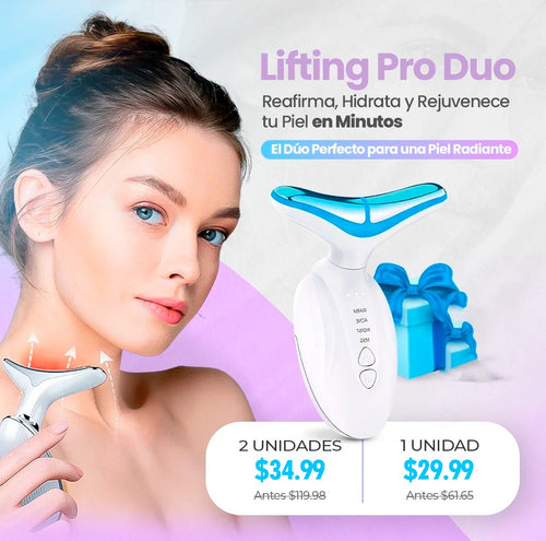 MASAJEADOR LIFTING LED