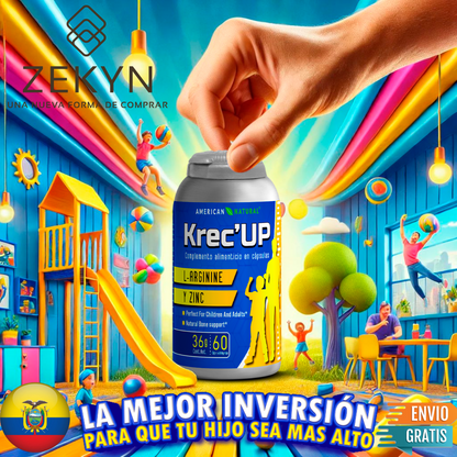 🌱 ¡Potencia el Crecimiento Natural con KREC' UP! 🌟