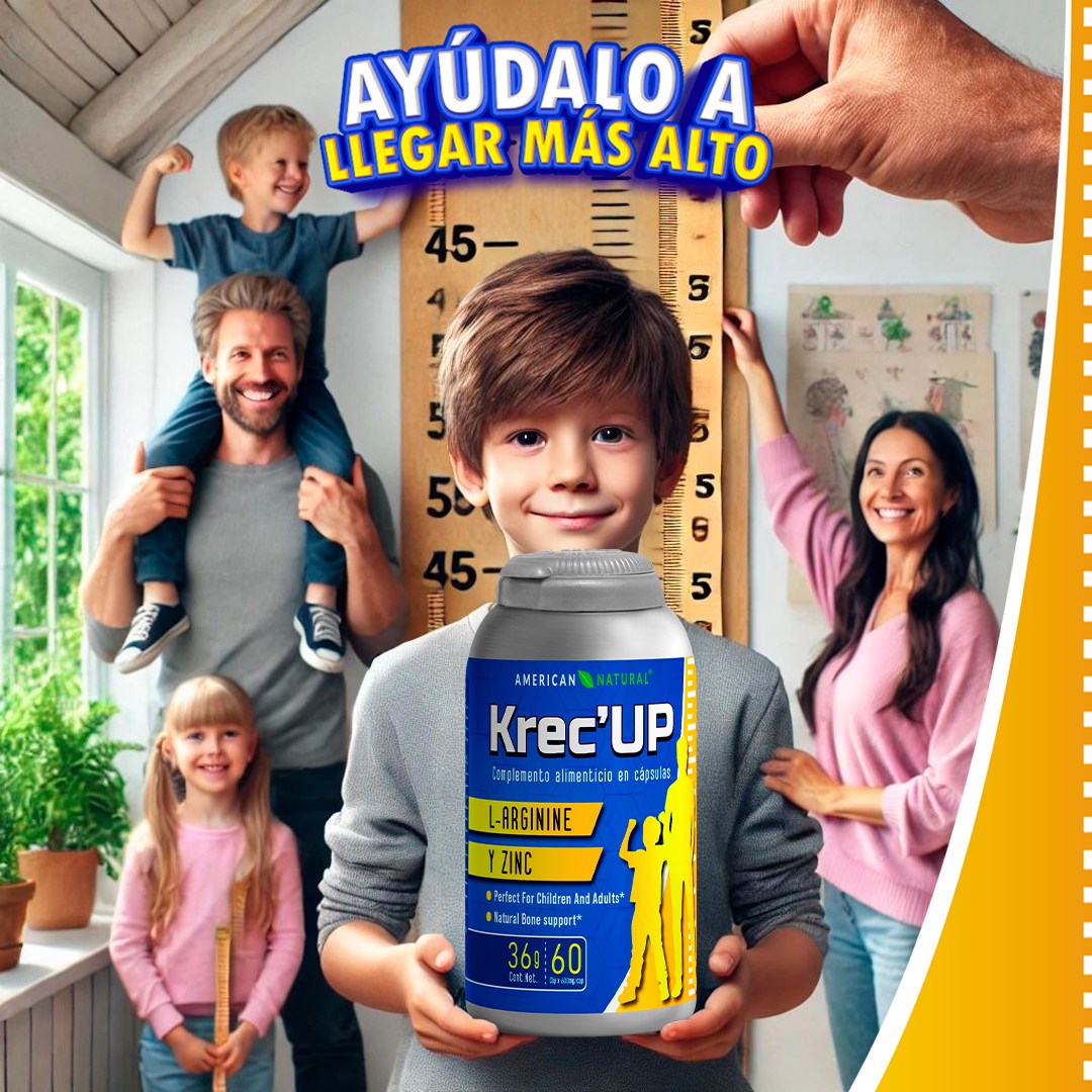 🌱 ¡Potencia el Crecimiento Natural con KREC' UP! 🌟