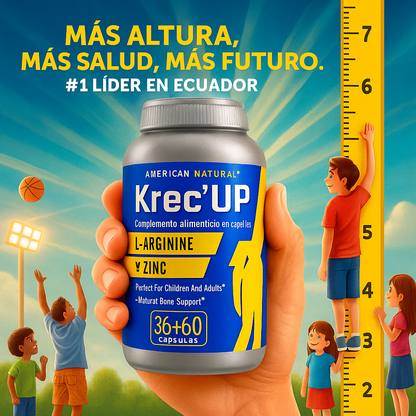 🌱 ¡Potencia el Crecimiento Natural con KREC' UP! 🌟