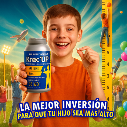 🌱 ¡Potencia el Crecimiento Natural con KREC' UP! 🌟
