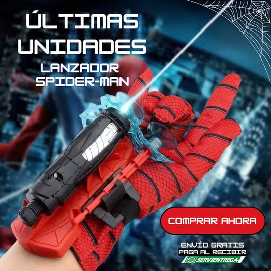 Guante Spiderman Lanza Red telaraña
